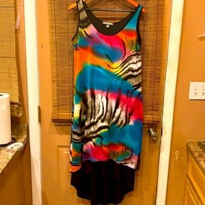 Beautiful multi colored summer dress